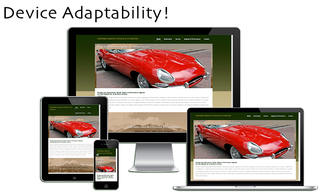 responsive web design & development