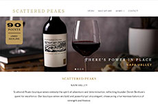 Scattered Peaks Winery Napa CA